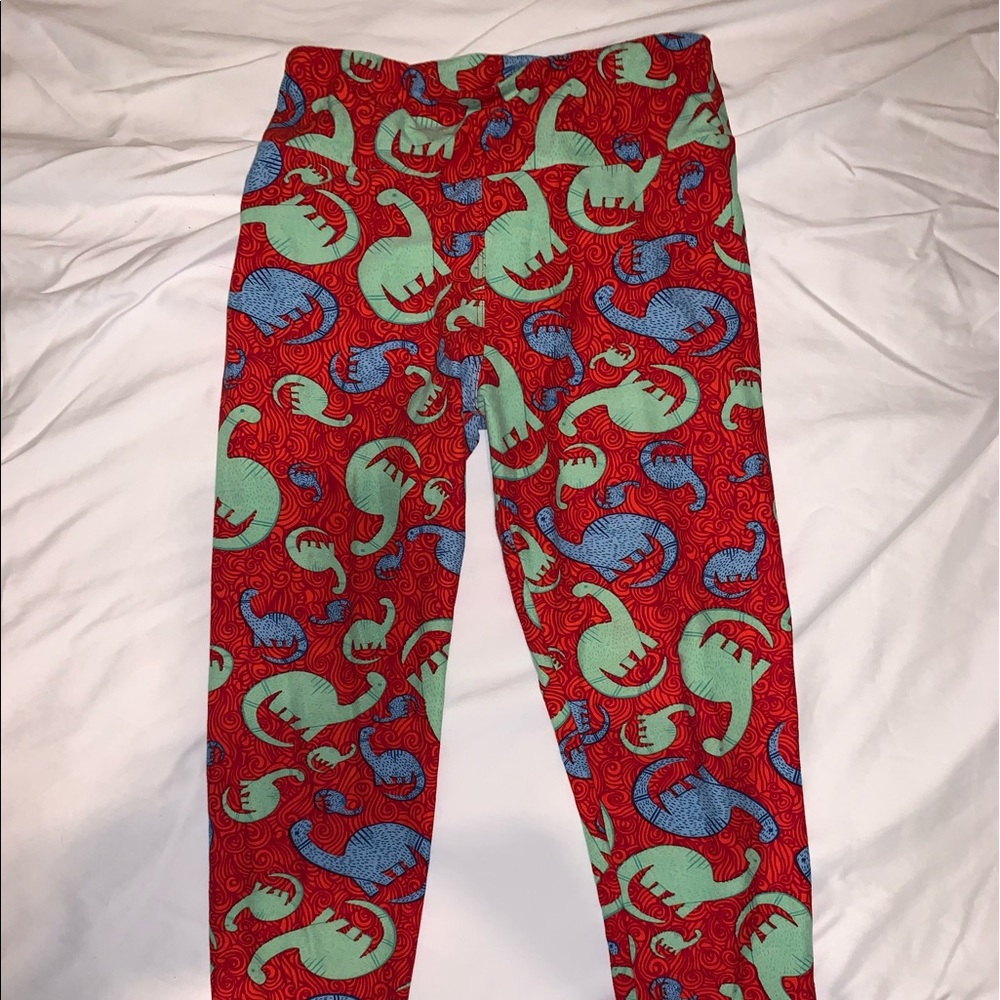 LLR OS Dino leggings.